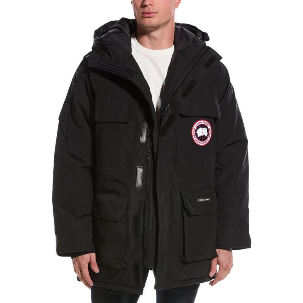 Canada Goose Mens Expedition Parka, Black